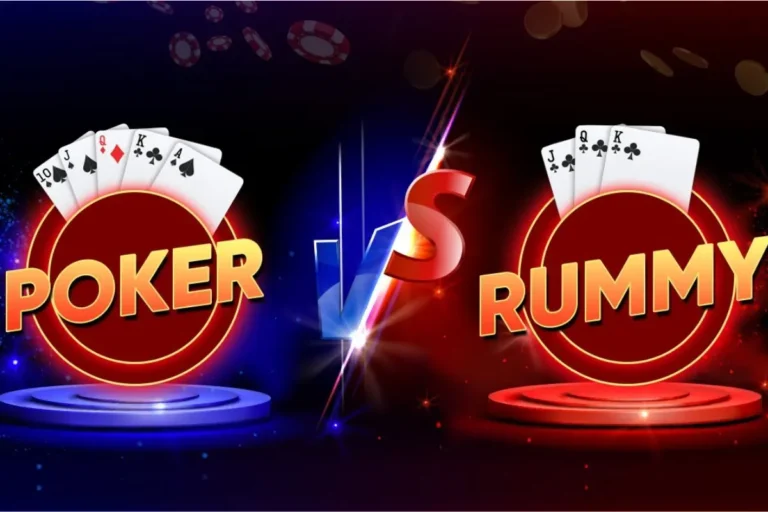 rummy vs poker